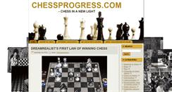 Desktop Screenshot of chessprogress.com